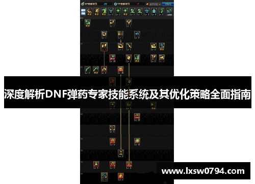 深度解析DNF弹药专家技能系统及其优化策略全面指南